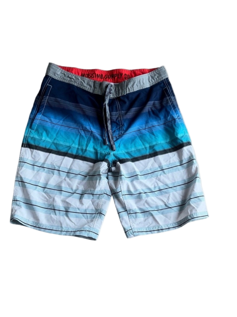 Mossimo Supply Co. Gradient Blue Board Shorts